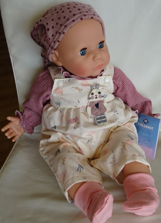 Baby Julchen Dája, atelier Woelfert, Schildkroet, autorská hračka